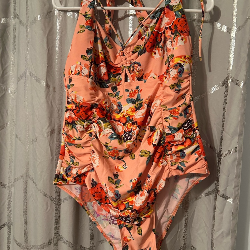Floral One-Piece Swimsuit